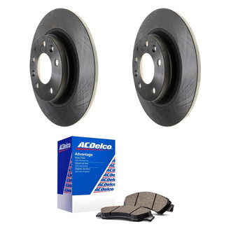 ACDelco® - Silver™ Rear Brake Kit with Ceramic Pads