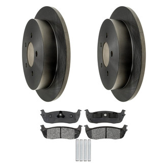 ACDelco® - Silver™ Brake Kit with Ceramic Pads