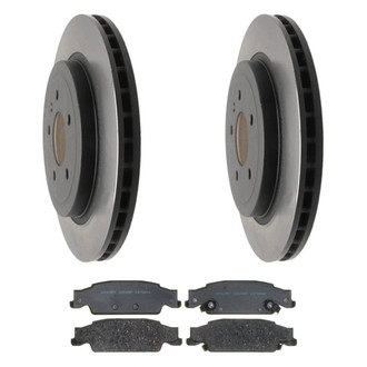 ACDelco® - Silver™ Rear Brake Kit with Ceramic Pads