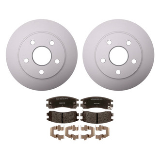 ACDelco® - Silver™ Rear Brake Kit with Ceramic Pads