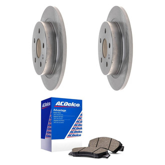 ACDelco® - Silver™ Rear Brake Kit with Ceramic Pads