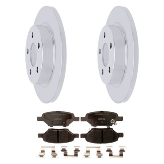 ACDelco® - Silver™ Rear Brake Kit with Ceramic Pads