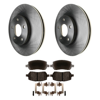 ACDelco® - Silver™ Front Brake Kit with Ceramic Pads
