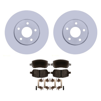 ACDelco® - Silver™ Front Brake Kit with Ceramic Pads