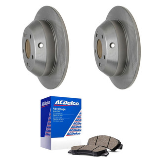 ACDelco® - Silver™ Rear Brake Kit with Ceramic Pads