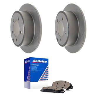 ACDelco® - Silver™ Rear Brake Kit with Ceramic Pads