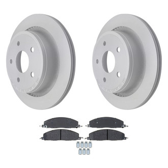 ACDelco® - Silver™ Rear Brake Kit with Semi-Metallic Pads