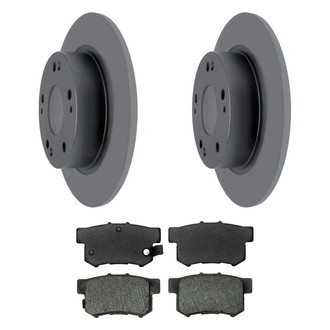 ACDelco® - Silver™ Rear Brake Kit with Ceramic Pads