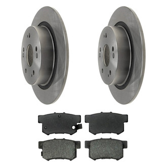 ACDelco® - Silver™ Rear Brake Kit with Ceramic Pads