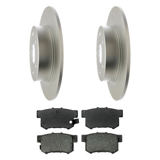 ACDelco® - Silver™ Rear Brake Kit with Ceramic Pads