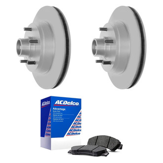 ACDelco® - Silver™ Front Brake Kit with Semi-Metallic Pads