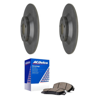 ACDelco® - Silver™ Rear Brake Kit with Ceramic Pads