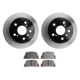 ACDelco® - Silver™ Rear Brake Kit with Ceramic Pads
