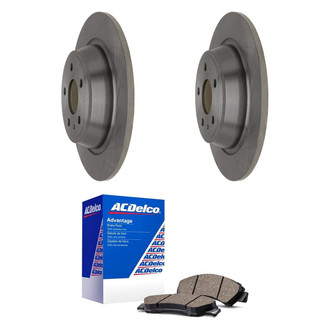 ACDelco® - Silver™ Rear Brake Kit with Ceramic Pads
