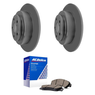 ACDelco® - Silver™ Rear Brake Kit with Ceramic Pads