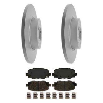 ACDelco® - Silver™ Rear Brake Kit with Ceramic Pads