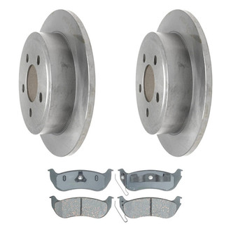 ACDelco® - Silver™ Brake Kit with Ceramic Pads