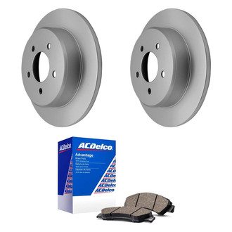 ACDelco® - Silver™ Rear Brake Kit with Ceramic Pads