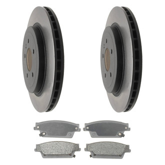 ACDelco® - Silver™ Rear Brake Kit with Semi-Metallic Pads