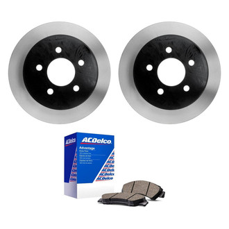 ACDelco® - Silver™ Rear Brake Kit with Ceramic Pads