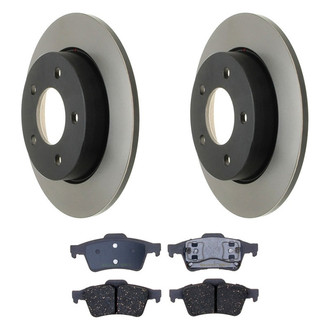 ACDelco® - Silver™ Rear Brake Kit with Ceramic Pads