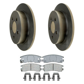 ACDelco® - Silver™ Brake Kit with Ceramic Pads
