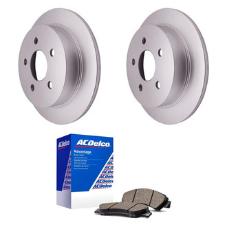 ACDelco® - Silver™ Rear Brake Kit with Ceramic Pads