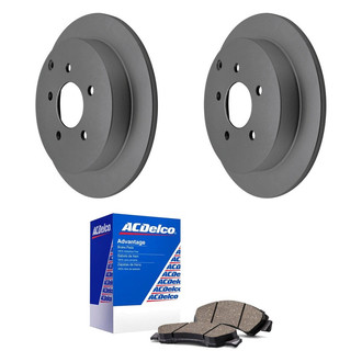 ACDelco® - Silver™ Rear Brake Kit with Ceramic Pads
