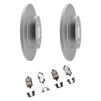 ACDelco® - Silver™ Rear Brake Kit with Semi-Metallic Pads