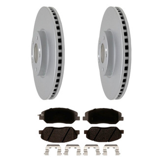 ACDelco® - Silver™ Front Brake Kit with Ceramic Pads