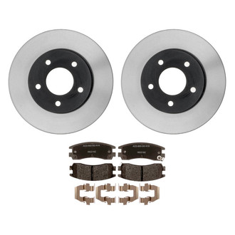 ACDelco® - Silver™ Rear Brake Kit with Ceramic Pads