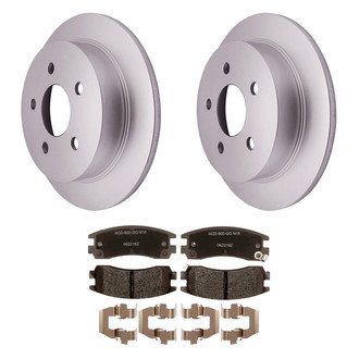 ACDelco® - Silver™ Rear Brake Kit with Ceramic Pads