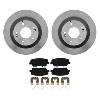 ACDelco® - Silver™ Rear Brake Kit with Ceramic Pads