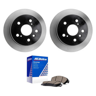 ACDelco® - Silver™ Rear Brake Kit with Ceramic Pads