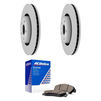 ACDelco® - Silver™ Front Brake Kit with Ceramic Pads