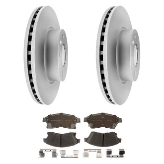 ACDelco® - Silver™ Front Brake Kit with Ceramic Pads