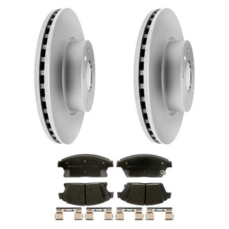 ACDelco® - Silver™ Front Brake Kit with Ceramic Pads