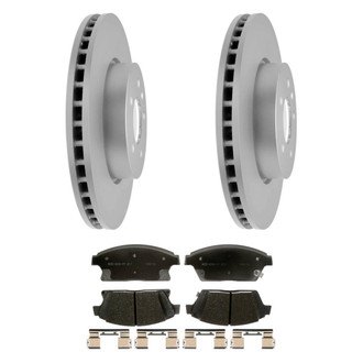 ACDelco® - Silver™ Front Brake Kit with Ceramic Pads