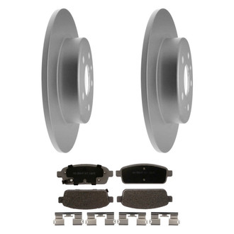ACDelco® - Silver™ Rear Brake Kit with Ceramic Pads