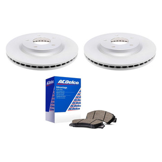 ACDelco® - Silver™ Front Brake Kit with Ceramic Pads