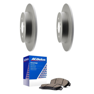 ACDelco® - Silver™ Rear Brake Kit with Ceramic Pads