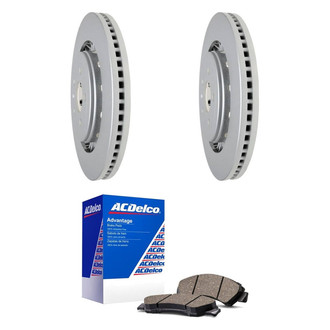 ACDelco® - Silver™ Front Brake Kit with Ceramic Pads