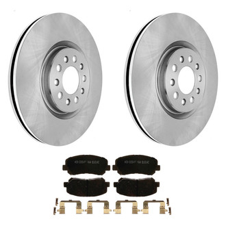ACDelco® - Silver™ Front Brake Kit with Ceramic Pads