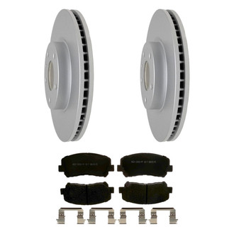 ACDelco® - Silver™ Front Brake Kit with Ceramic Pads