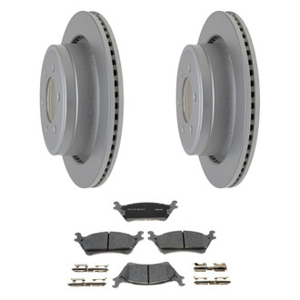 ACDelco® - Silver™ Rear Brake Kit with Ceramic Pads