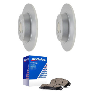ACDelco® - Silver™ Rear Brake Kit with Ceramic Pads