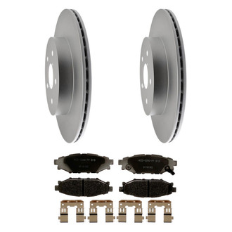 ACDelco® - Silver™ Rear Brake Kit with Ceramic Pads