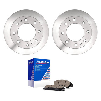 ACDelco® - Silver™ Front Brake Kit with Ceramic Pads