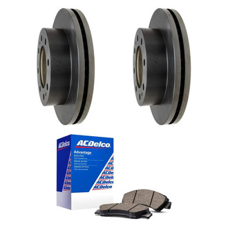 ACDelco® - Silver™ Front Brake Kit with Ceramic Pads