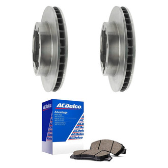 ACDelco® - Silver™ Front Brake Kit with Ceramic Pads